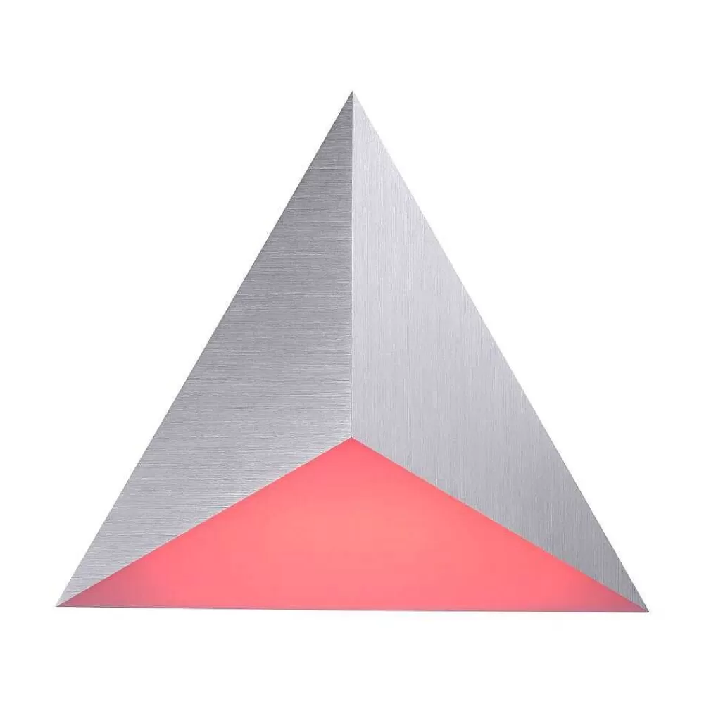 Paul Neuhaus Q-Serie Applique Murale Paul Neuhaus Neuhaus Q-Tetra Satellit Led Nickel Mat, 1 Lumiere, Telecommandes