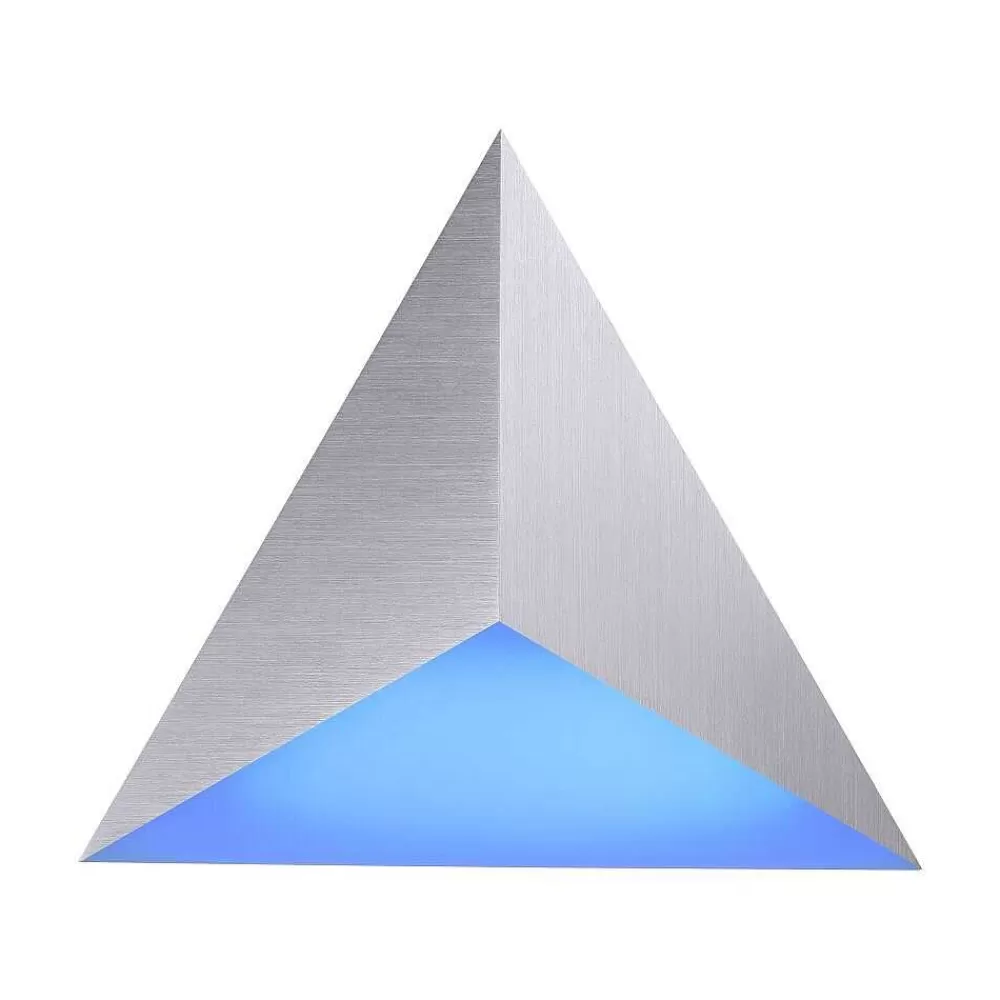 Paul Neuhaus Q-Serie Applique Murale Paul Neuhaus Neuhaus Q-Tetra Satellit Led Nickel Mat, 1 Lumiere, Telecommandes