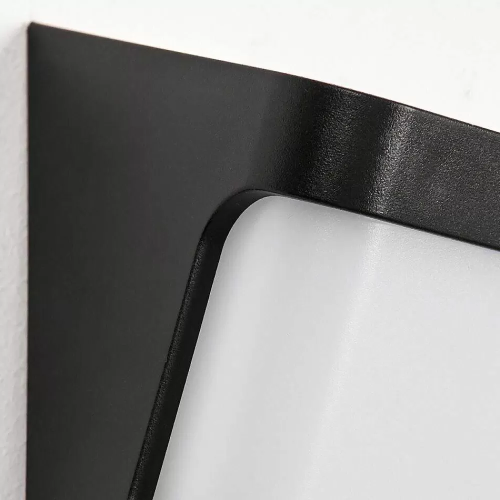 hofstein Applique Solaire Colchagua Led Noir, Blanc, 1 Lumiere, Detecteur De Mouvement
