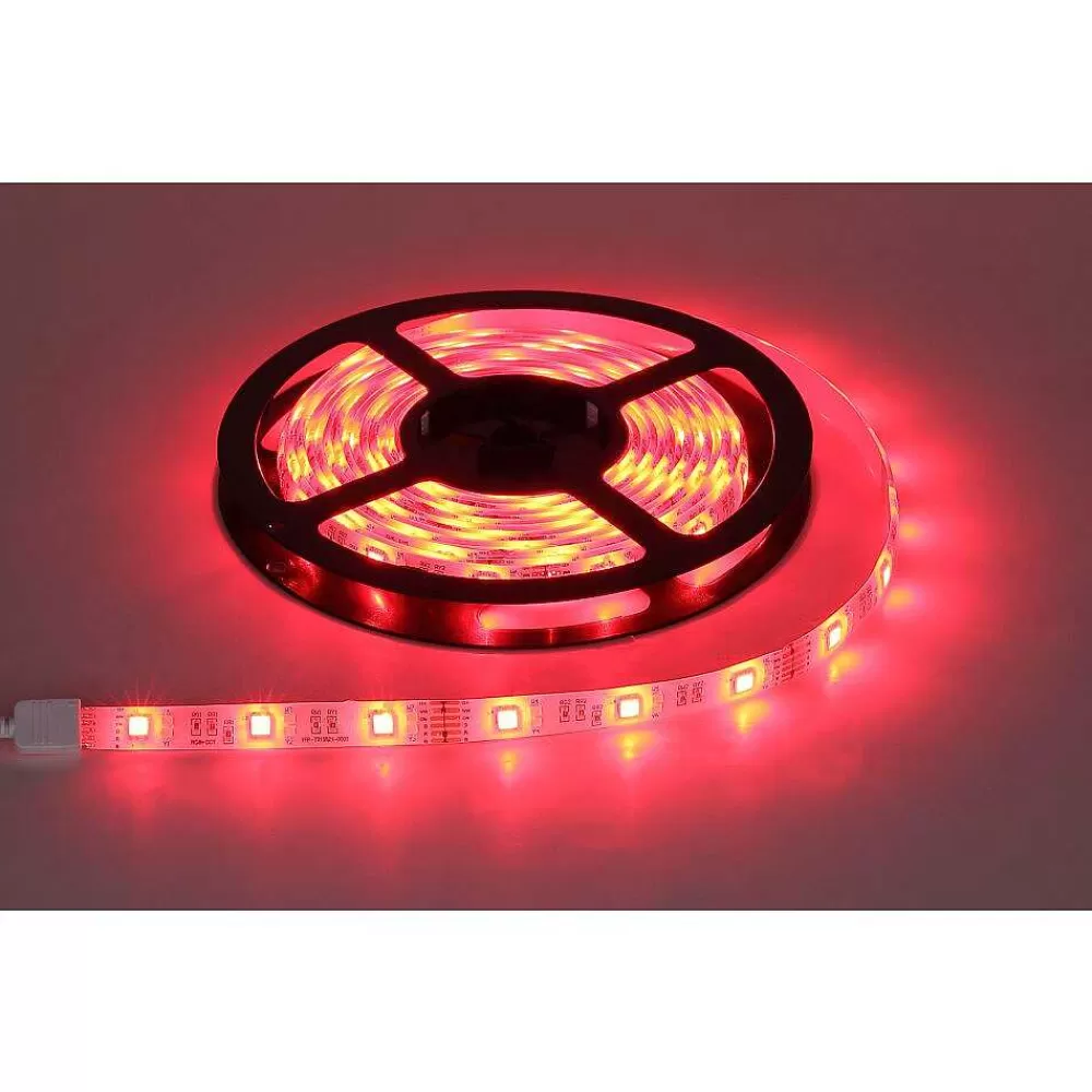 Luminaires Globo Lighting Bande Globo Eduard, 1 Lumiere, Changeur De Couleurs