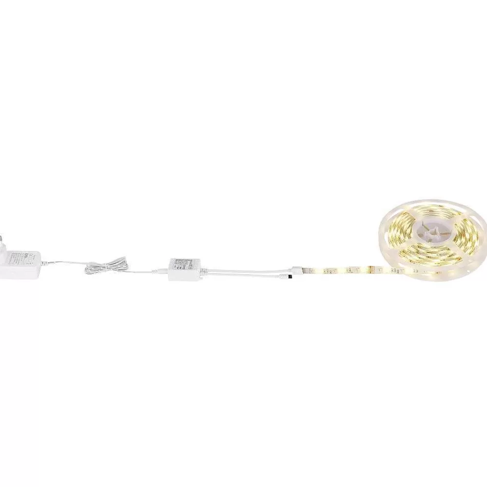 Luminaires Globo Lighting Bande Globo Eduard, 1 Lumiere, Changeur De Couleurs