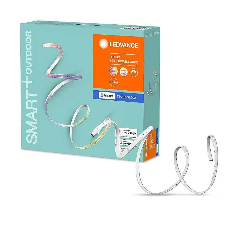 Luminaires Ledvance Bande Led Ledvance Smart+ Flex Blanc, 1 Lumiere, Changeur De Couleurs