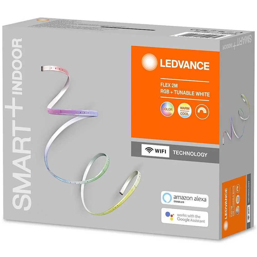 Luminaires Ledvance Bande Led Ledvance Smart+ Flex Blanc, 1 Lumiere, Changeur De Couleurs