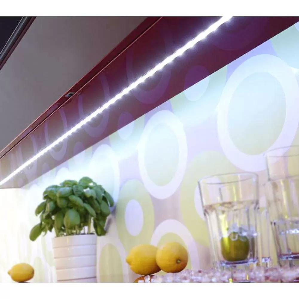 Luminaires Paul Neuhaus Bandes Led Paul Neuhaus Teania Multicolore, 1 Lumiere, Telecommandes, Changeur De Couleurs