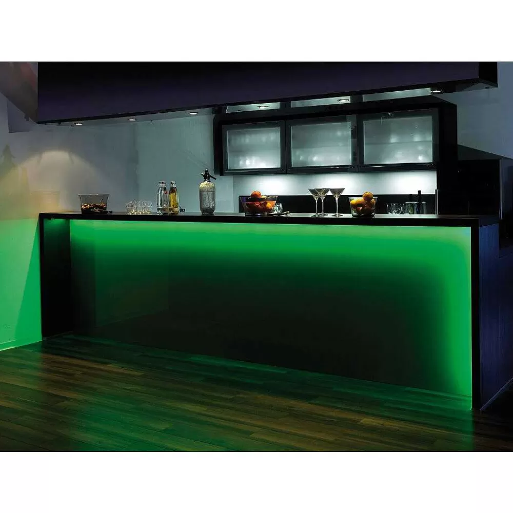 Luminaires Paul Neuhaus Bandes Led Paul Neuhaus Teania Multicolore, 1 Lumiere, Telecommandes, Changeur De Couleurs