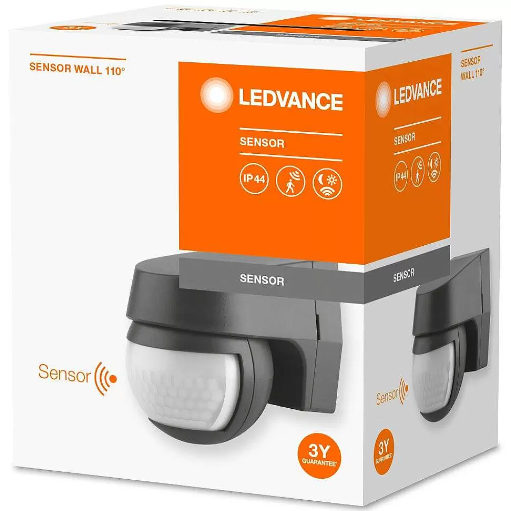 Luminaires Ledvance Detecteur De Mouvement Ledvance Sensor Gris, Detecteur De Mouvement
