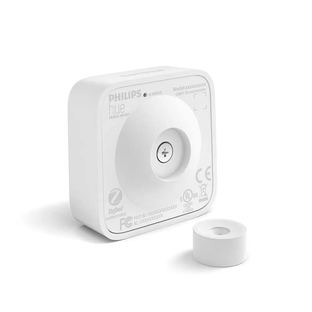 Luminaires Philips Detecteur De Mouvement Philips Hue White & Colour Ambiance Ensis Blanc, Detecteur De Mouvement