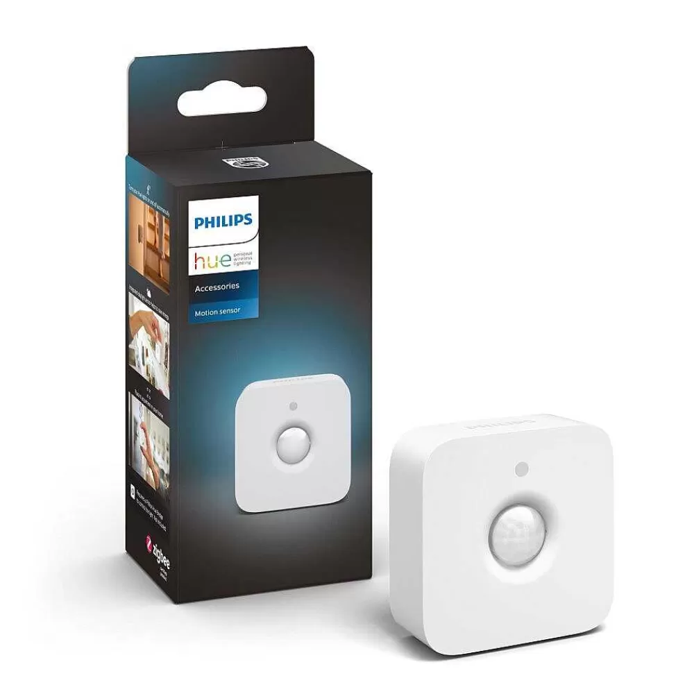 Luminaires Philips Detecteur De Mouvement Philips Hue White & Colour Ambiance Ensis Blanc, Detecteur De Mouvement