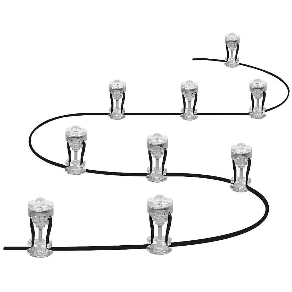 Luminaires Ledvance Guirlande Ledvance Garden Dot Transparent, 1 Lumiere, Changeur De Couleurs