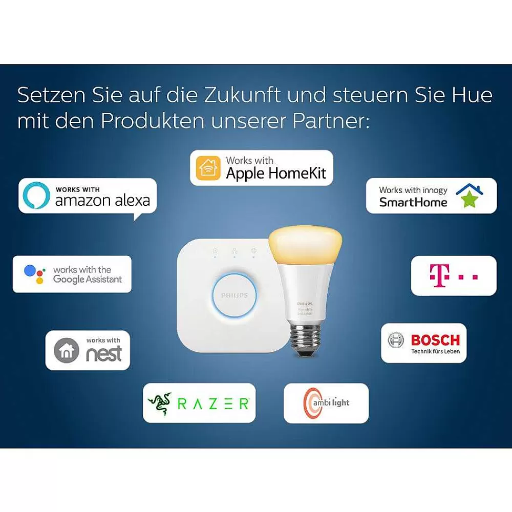 Luminaires Philips Kit D'Extension Philips Hue Ambiance White & Color Lightstrip Plus Led, 1 Lumiere, Changeur De Couleurs