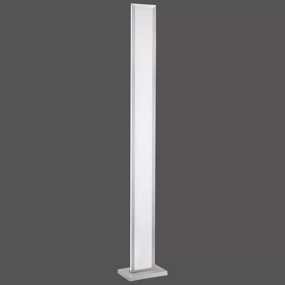 Paul Neuhaus Q-Serie Lampadaire Paul Neuhaus Q-Rosa Led Acier Inoxydable, 1 Lumiere, Telecommandes