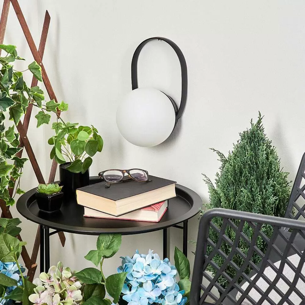 hofstein Lampe A Poser Fair Led Noir, 1 Lumiere, Changeur De Couleurs