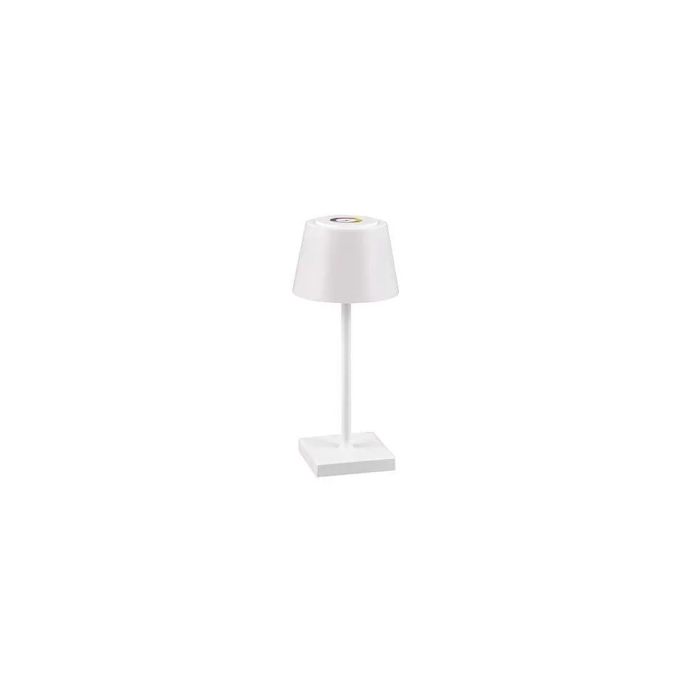 Luminaires Reality Lampe A Poser Reality Sanchez Led Blanc, 1 Lumiere, Changeur De Couleurs