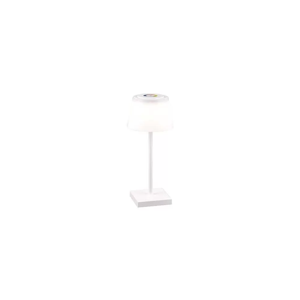 Luminaires Reality Lampe A Poser Reality Sanchez Led Blanc, 1 Lumiere, Changeur De Couleurs