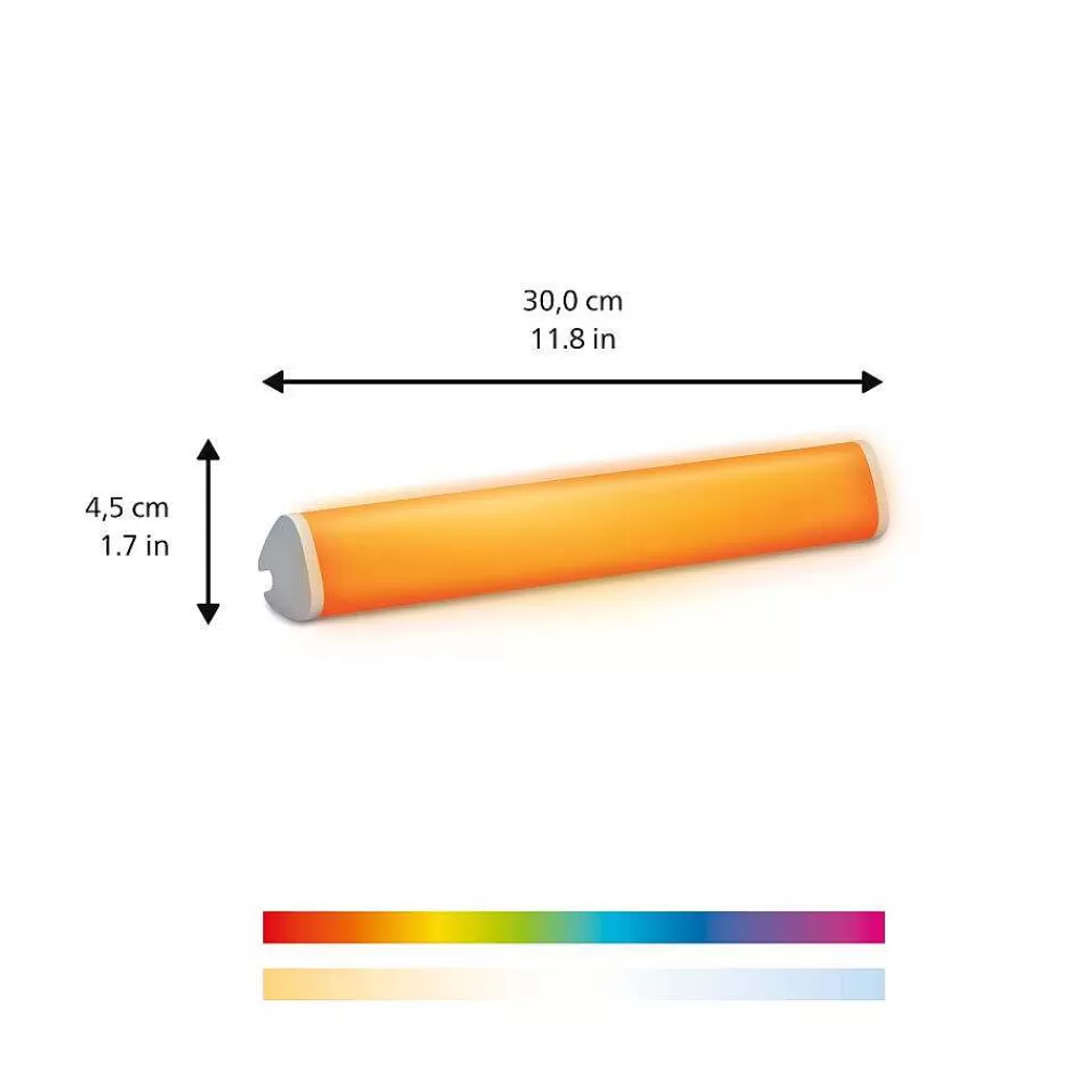 Luminaires Philips Lampe De Table Philips Wiz Lightbar Led Blanc, 1 Lumiere, Changeur De Couleurs