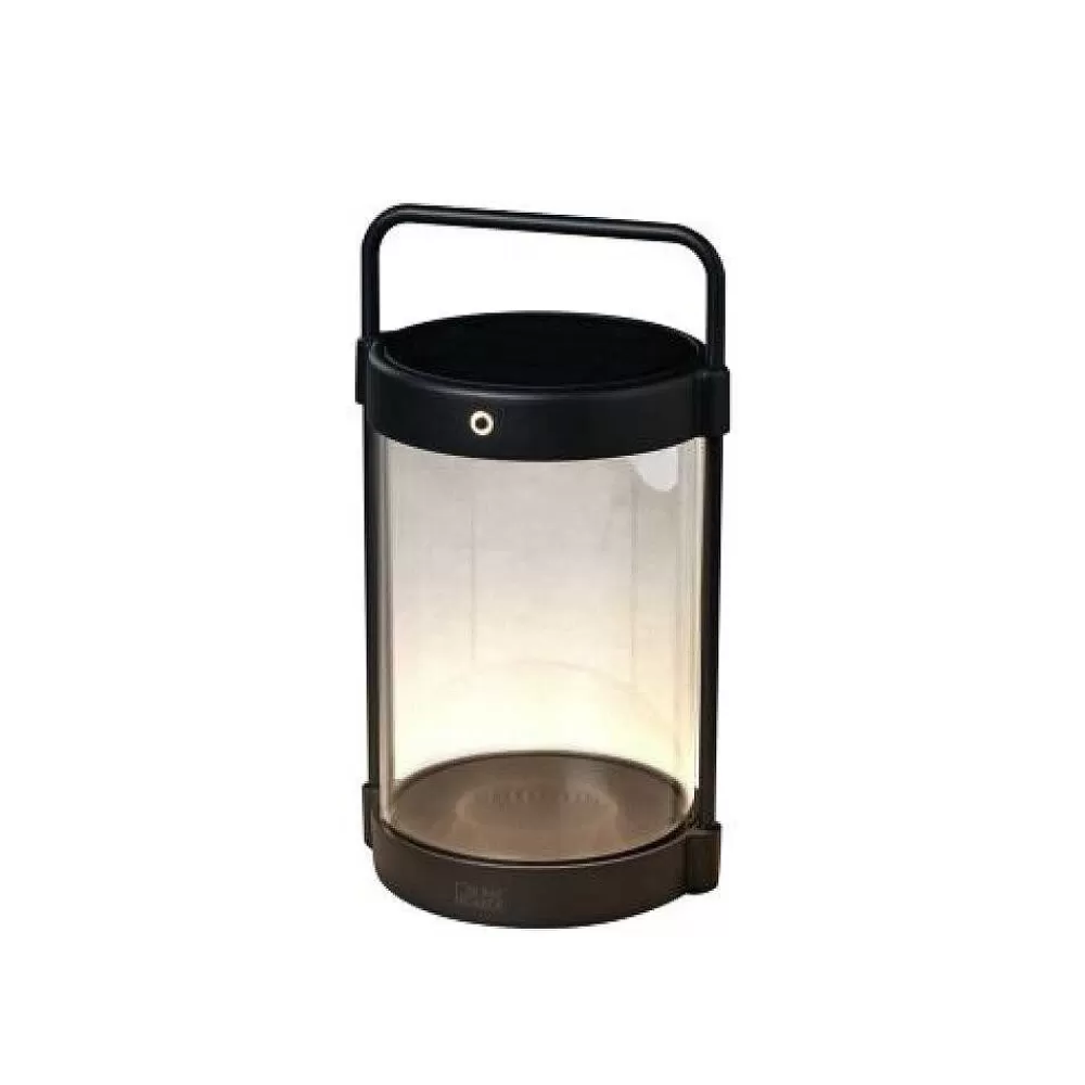 Luminaires Konstsmide Lampe De Table Solaire Konstsmide Crotone Led Noir, 1 Lumiere