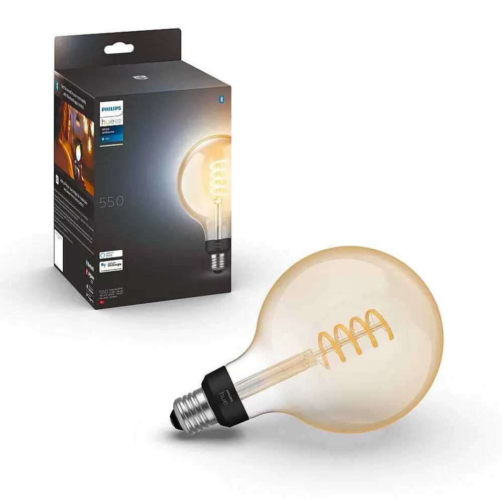 Luminaires Philips Led E27 7 Watt 2200 - 4500 Kelvin 550 Lumen Philips Hue White Ambiance