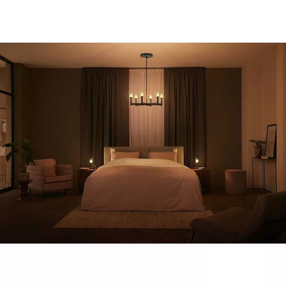 Luminaires Philips Led E27 7 Watt 2200 - 4500 Kelvin 550 Lumen Philips Hue White Ambiance