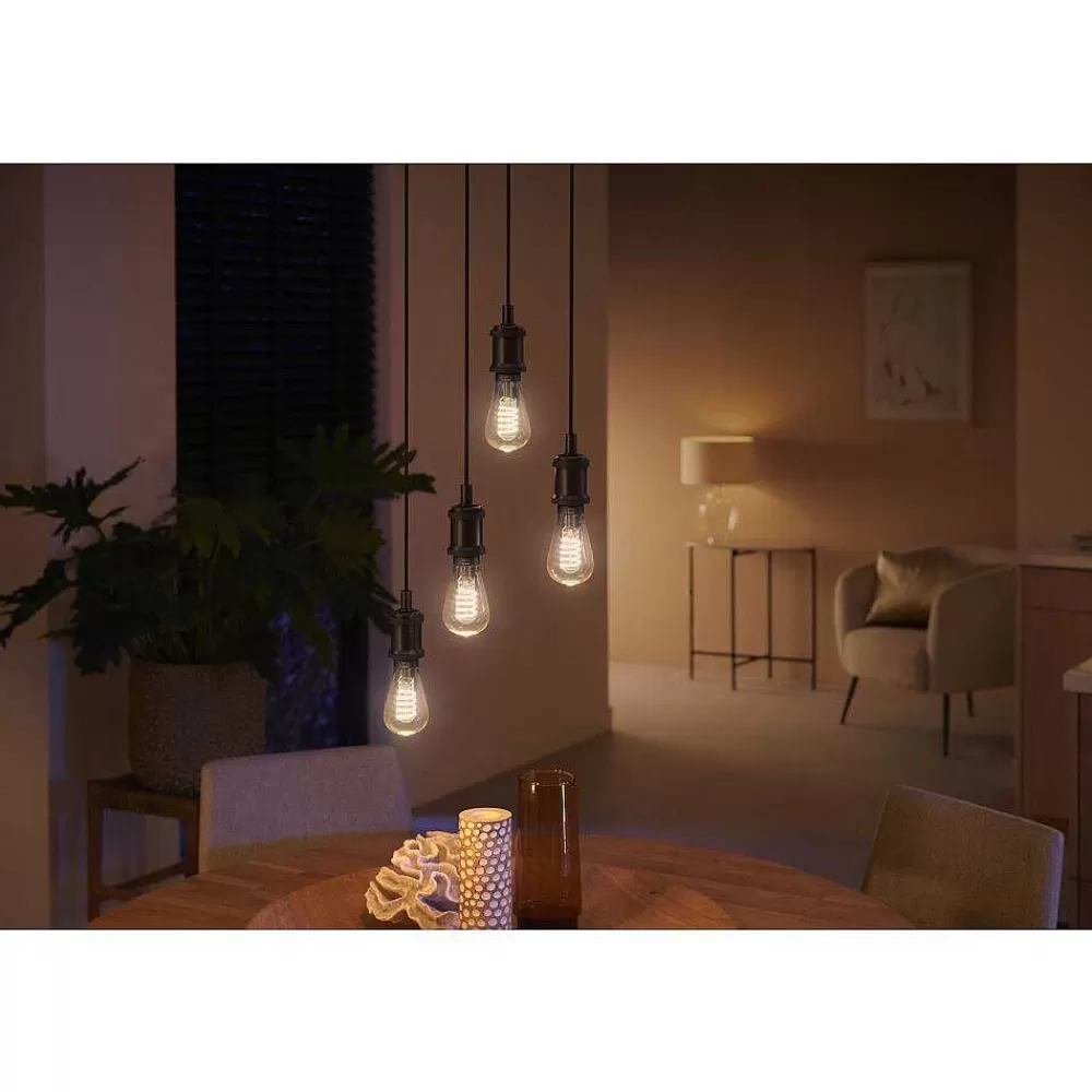 Luminaires Philips Led E27 7 Watt 2200 - 4500 Kelvin 550 Lumen Philips Hue White Ambiance
