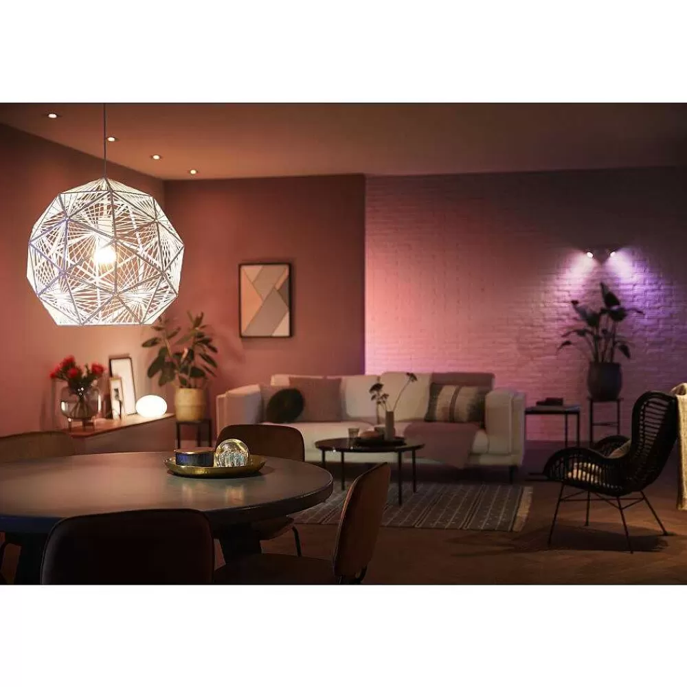 Luminaires Philips Led Gu10 4,3 Watt 2000 - 6500 Kelvin 230 Lumen Philips Hue White & Color Ambiance