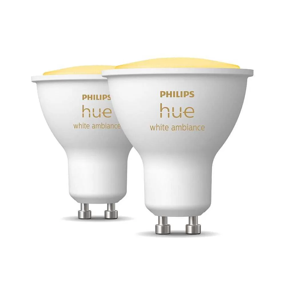 Luminaires Philips Led Gu10 4,3 Watt 2000 - 6500 Kelvin 250 Lumen Philips Hue White Ambiance