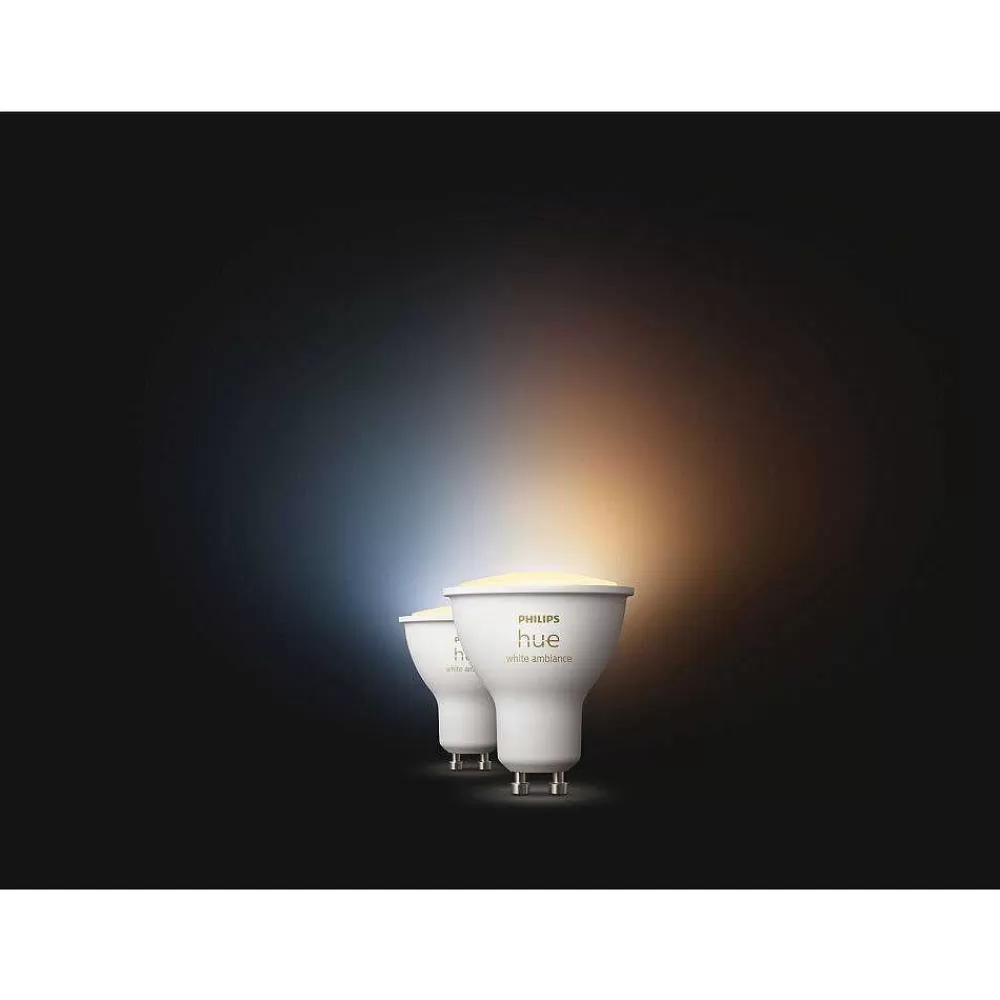 Luminaires Philips Led Gu10 4,3 Watt 2000 - 6500 Kelvin 250 Lumen Philips Hue White Ambiance