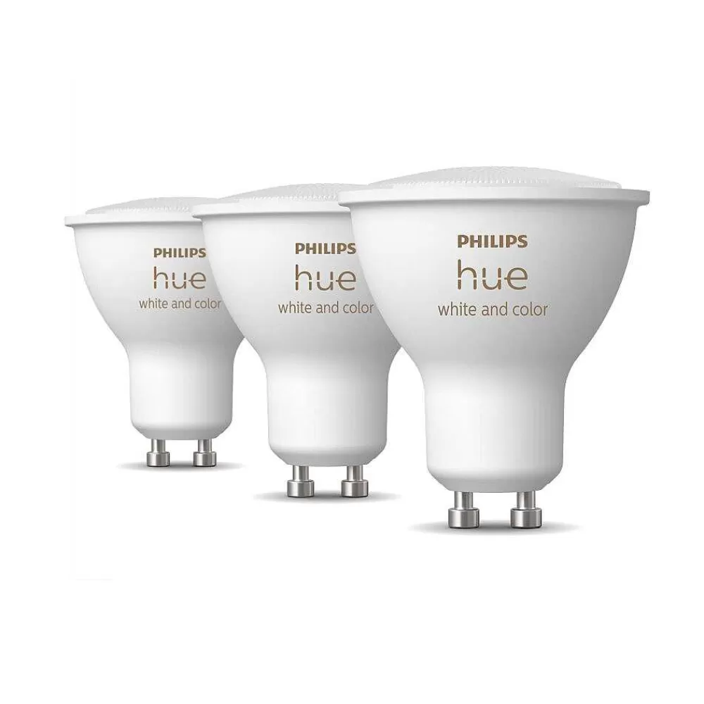 Luminaires Philips Led Gu10 5 Watt 2000 - 6500 Kelvin 230 Lumen Philips Hue White & Color Ambiance