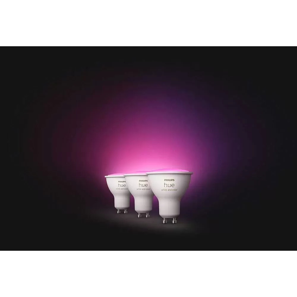 Luminaires Philips Led Gu10 5 Watt 2000 - 6500 Kelvin 230 Lumen Philips Hue White & Color Ambiance