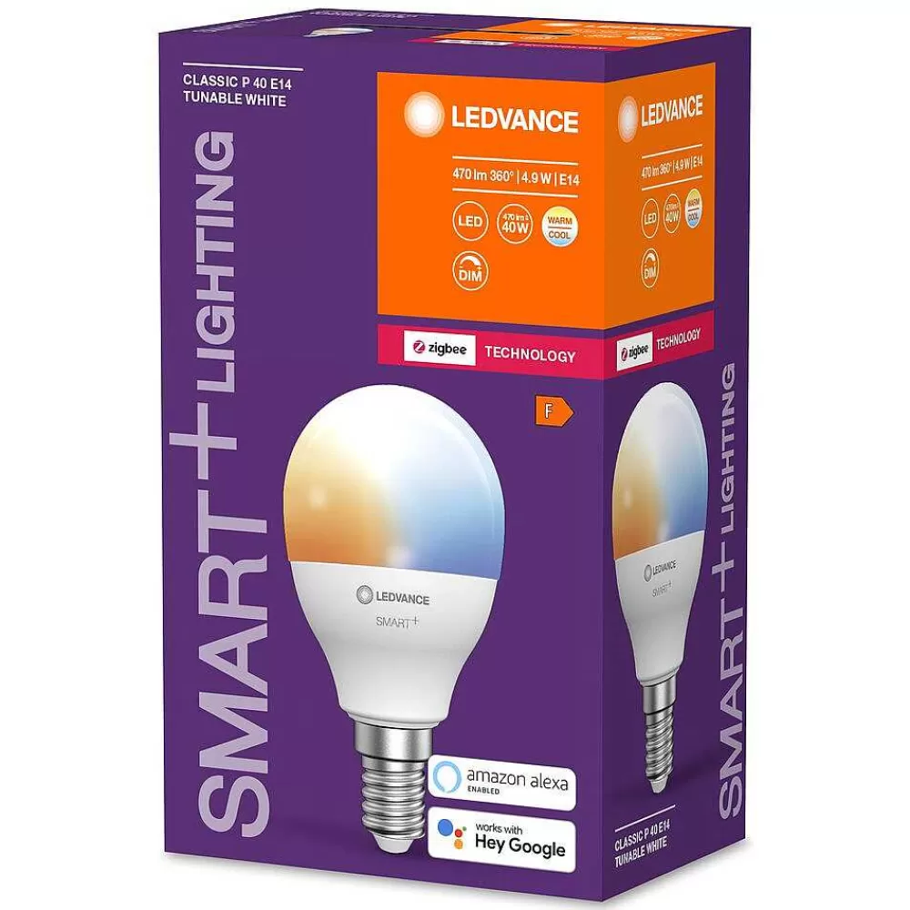 Luminaires Ledvance Ledvance Smart+ Led E14 4,9 Watt 2700-6500 Kelvin 470 Lumen