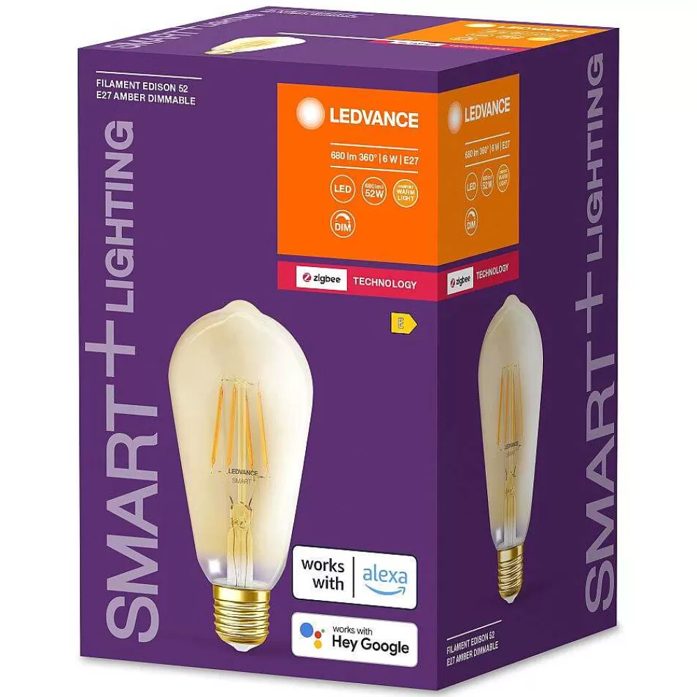 Luminaires Ledvance Ledvance Smart+ Led E27 6 Watt 2400 Kelvin 680 Lumen