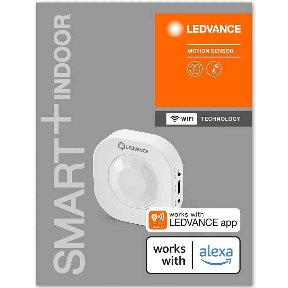 Luminaires Ledvance Ledvance Smart+ Motion Sensor Detecteur De Mouvement Blanc, Detecteur De Mouvement