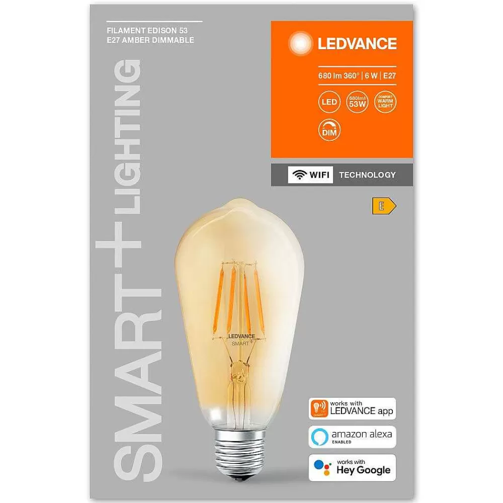 Luminaires Ledvance Ledvance Smart+ Wifi Led E27 6 Watt 2400 Kelvin 680 Lumen