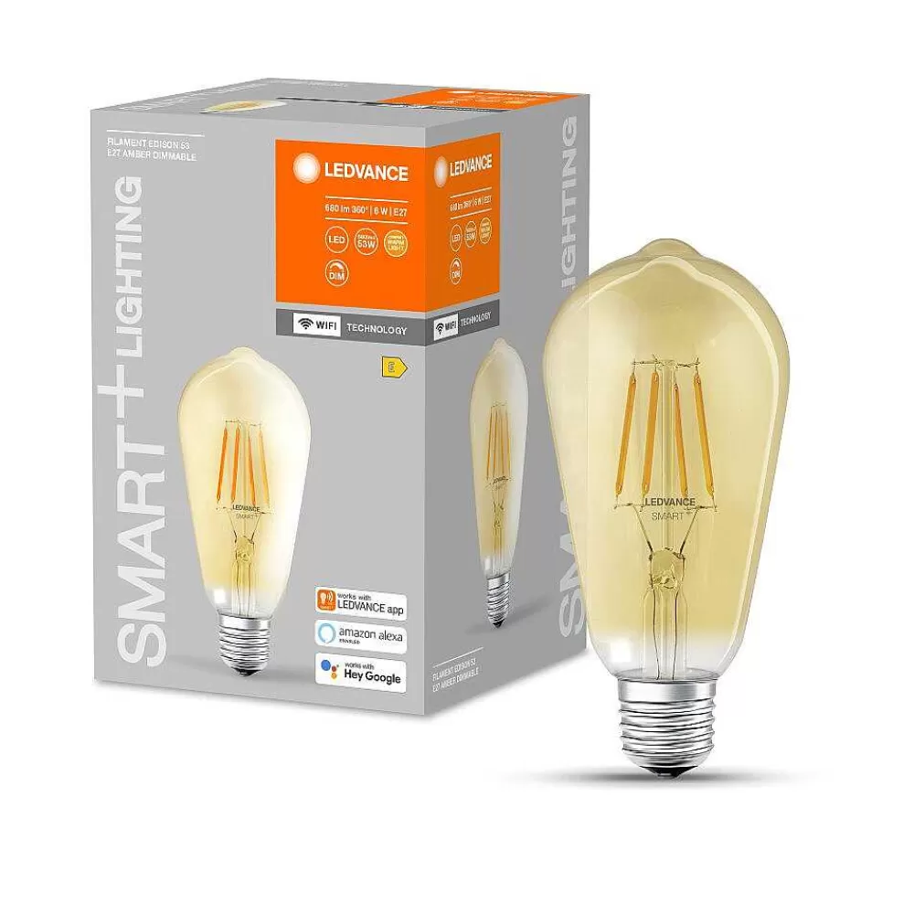 Luminaires Ledvance Ledvance Smart+ Wifi Led E27 6 Watt 2400 Kelvin 680 Lumen