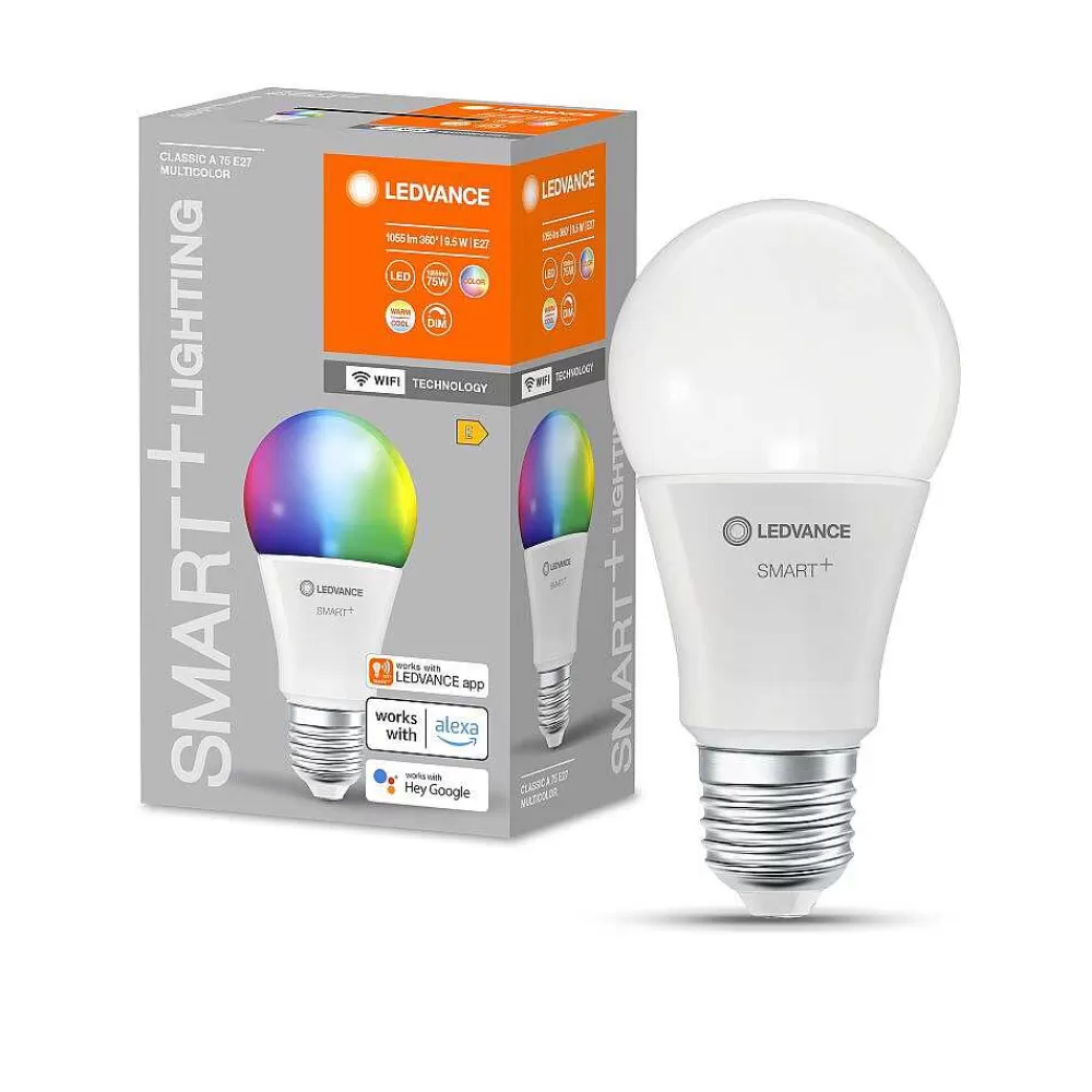 Luminaires Ledvance Ledvance Smart+ Wifi Led E27 9,5 Watt 2700-6500 Kelvin 1055 Lumen