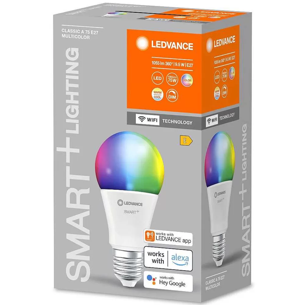 Luminaires Ledvance Ledvance Smart+ Wifi Led E27 9,5 Watt 2700-6500 Kelvin 1055 Lumen