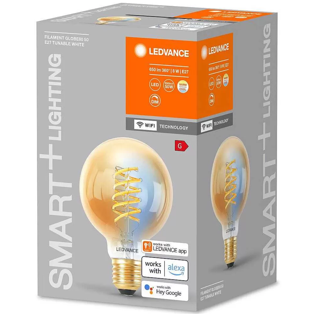Luminaires Ledvance Ledvance Smart+Wifi Led E27 8 Watt 2200-5000 Kelvin 600 Lumen