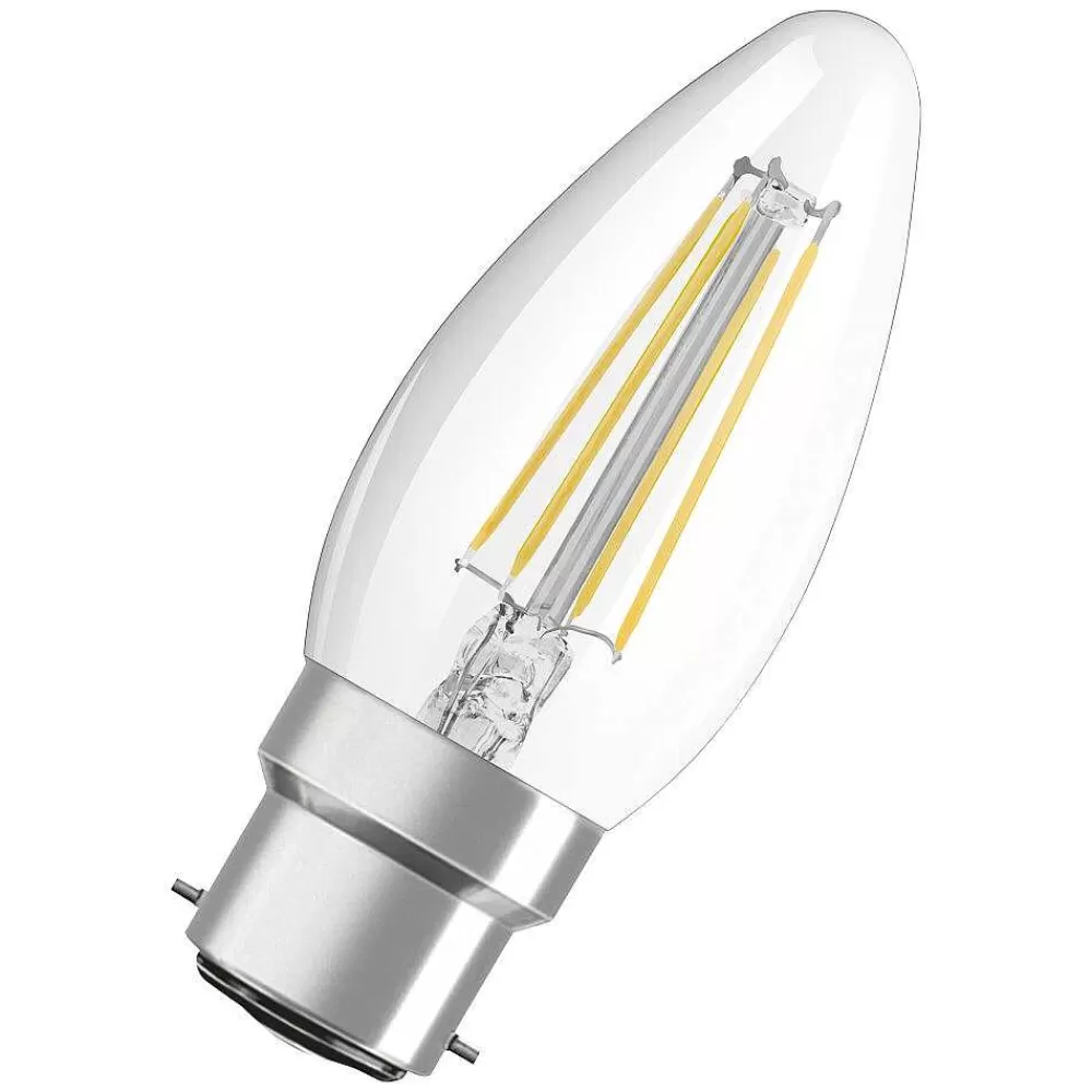 Luminaires Osram Osram Led Retrofit B22D 4 Watt 2700 Kelvin 470 Lumen
