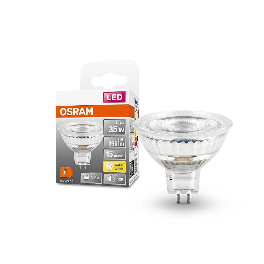 Luminaires Osram Osram Led Star Gu5.3 4,3 Watt 2700 Kelvin 396 Lumen