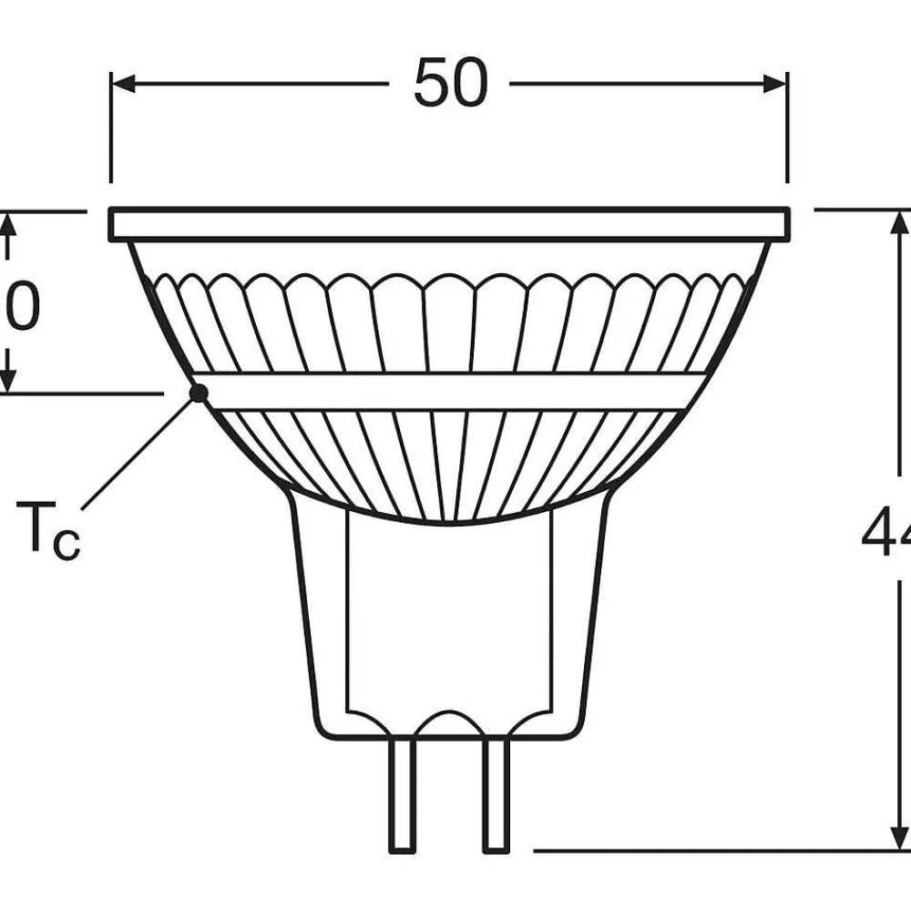 Luminaires Osram Osram Led Star Gu5.3 6,5 Watt 2700 Kelvin 630 Lumen