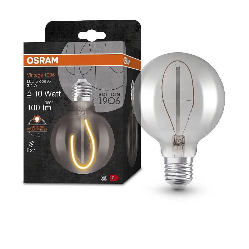 Luminaires Osram Osram Vintage 1906® Led E27 3,4 Watt 1800 Kelvin 100 Lumen