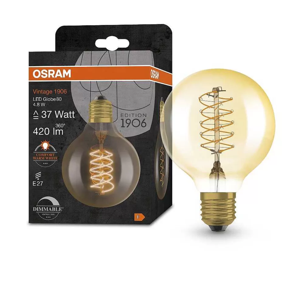Luminaires Osram Osram Vintage 1906® Led E27 4,8 Watt 2200 Kelvin 420 Lumen