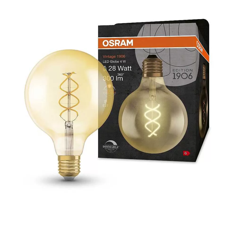Luminaires Osram Osram Vintage 1906® Led E27 4 Watt 2000 Kelvin 300 Lumen