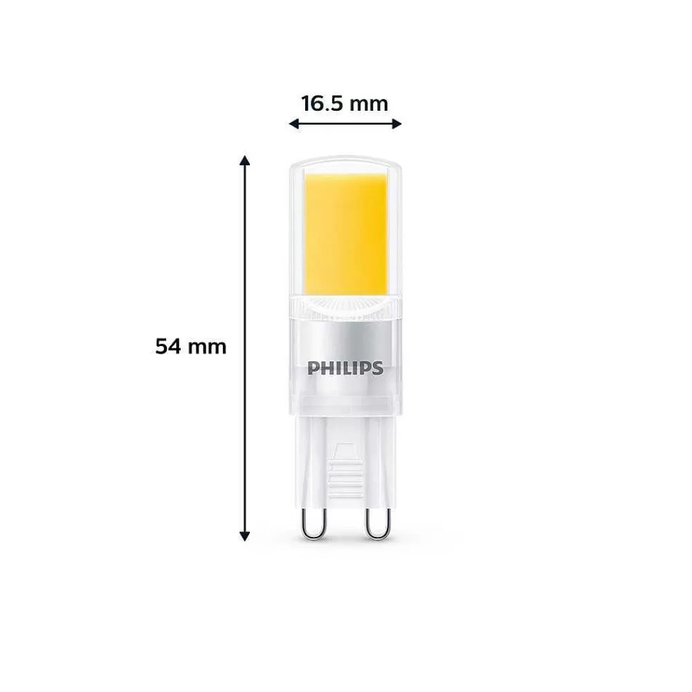 Luminaires Philips Philips Bulb 3Pcs Set Led Gu9 3,2 Watt 2700 Kelvin 400 Lumen