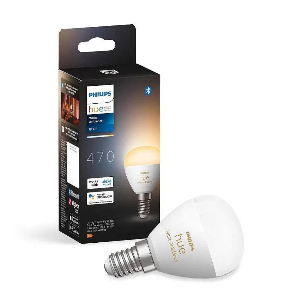 Luminaires Philips Philips Hue E14 Led 5,1 Watt 4000 Kelvin 470 Lumen