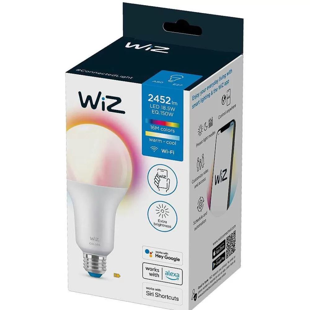 Luminaires Philips Philips Wiz Led E27 18,5 Watt 2200-6500 Kelvin 2452 Lumen