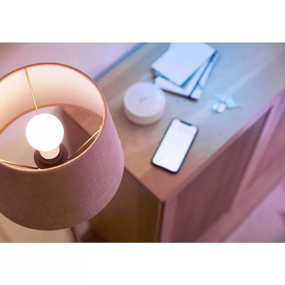 Luminaires Philips Philips Wiz Lot De 2 Led E27 8 Watt 2200 - 6500 Kelvin 806 Lumen
