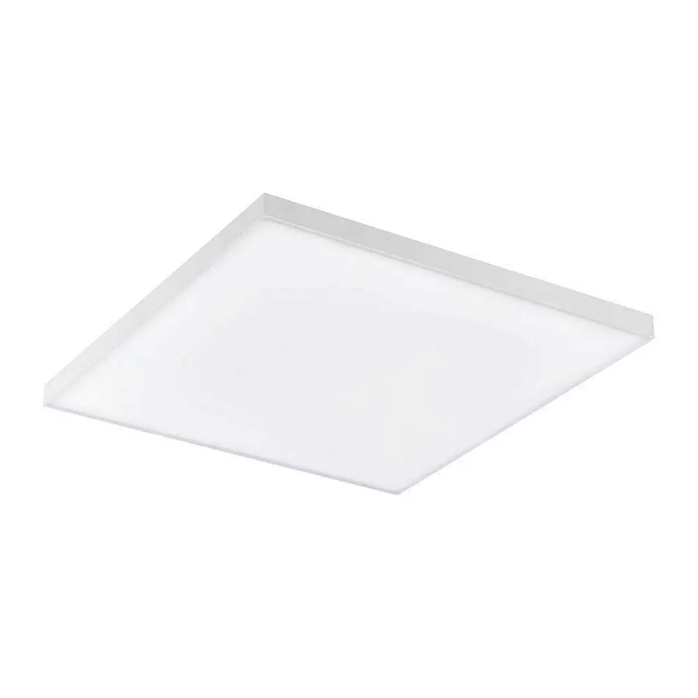 Luminaires Eglo Plafonnier Eglo Turcona-Z Led Blanc, 1 Lumiere, Changeur De Couleurs