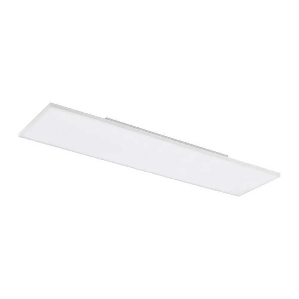 Luminaires Eglo Plafonnier Eglo Turcona-Z Led Blanc, 3 Lumieres, Changeur De Couleurs