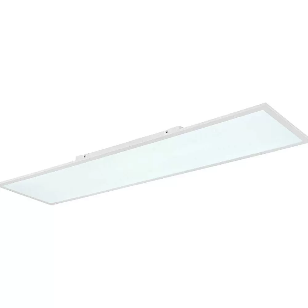 Luminaires Globo Lighting Plafonnier Globo Doro Led Blanc, 2 Lumieres, Telecommandes, Changeur De Couleurs