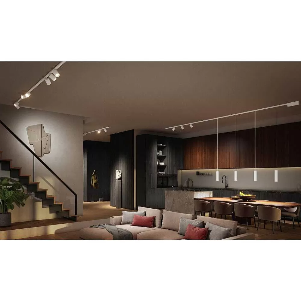 Luminaires Philips Plafonnier Kit De Base Philips Hue Perifo Led Blanc, 4 Lumieres, Changeur De Couleurs
